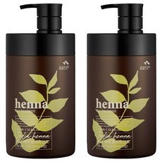 꽃을든남자 헤나 헤어트리트먼트, 2개, 1L