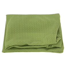 小銅板 防水沙發套，純色三人座現代簡約風格, S, 粉綠色, 1個