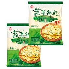 中祥 香蔥蘇打餅 300g x 2袋, 鹹香酥脆，獨立包裝
