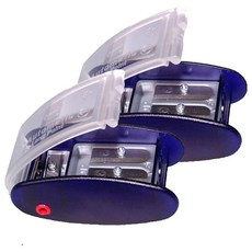 KUM 庫姆 KUM深層削筆器多功能長型重點削筆器, 混色, 2個