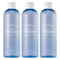 뷰티레시피 리틀머메이드 프린세스 마린토너, 500ml, 3개
