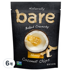 bare 烘焙蜂蜜椰子脆片, 94g, 6個