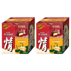 ORION 好麗友 巧克力派 39g 24入+香蕉巧克力派 37g 12入, 2盒