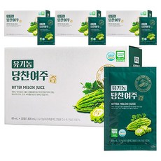 지비엠에스 국내산 유기농 당찬 여주즙, 1.8L, 4개