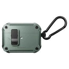 SwitchEasy 魚骨牌 Rugged Shield 耳機保護殼 Airpods Pro 1&2, 銀霧綠, 1個, 單一商品