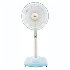 SUNHOW 上豪 3片 立扇 電風扇 藍白配色 60W 3段風速 低噪音 14吋 FN-1456 Box Damage Discount