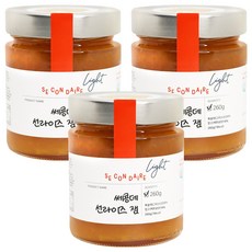 쎄콩데 저칼로리 Light 선라이즈 잼, 260g, 3개