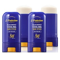 ELENSILIA 藍色涼感防曬棒 SPF50+ PA++++, 2入, 17g