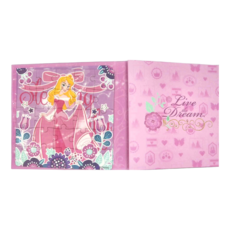 古部 迪士尼公主系列拼圖, 磁性拼圖書, 91片, 1個