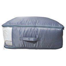 棉被外套壓縮收納袋, 1個, 灰色