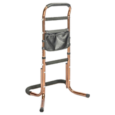 床邊馬桶扶手架, 碳素鋼管塑料材質, BD-916, 1組