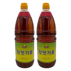 정성 참맛기름, 1.8L, 2개