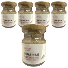 LADY FLAVOR 好味小姐 鮮食化毛膏 山藥鮮魚口味 65g, 5個, 1份, 消化+腸道健康