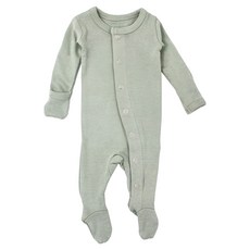L'ovedbaby 有機棉壓扣款包手腳連身衣 (0-3個月) GOTS認證有機棉