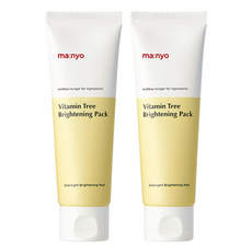 마녀공장 비타민 트리 브라이트닝 팩, 75ml, 2개