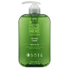 네이쳐러브메레 젖병 세정제 액상형 650ml, 1세트
