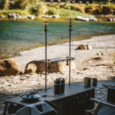 FIELD WORKS 2way stand燈柱 淨重630g, 1個, 黑色