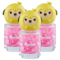 뿌띠슈 글리터팡팡 네일 8ml, G14 반짝이는드레스, 3개