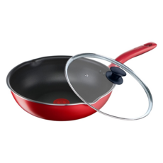 Tefal 特福 美食家系列 不沾深平鍋 + 玻璃蓋, 28cm, 1個