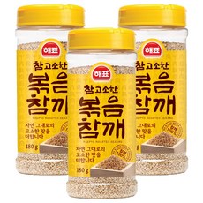 Haepyo 香醇焙炒芝麻, 180g, 3個