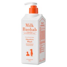 Milk Baobab 嬰幼兒沐浴乳, 500ml, 1個