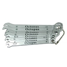 Octopus 章魚牌 超薄扳手套組, 8支裝, 1個