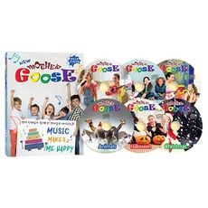 NEW 媽媽精選 最佳鵝媽媽英文童謠88首 + 英文歌詞本, 6CD