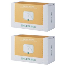 THE FACE SHOP 菲詩小舖 每日美妝工具 絲滑 & 柔軟化妝棉, 80入, 2個