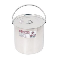 紅馬 RED HORSE 巧滿1:1極厚湯鍋 平蓋 不鏽鋼(304), 24cm, 1個