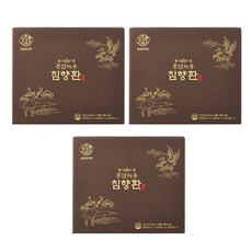 천지인 홍삼녹용 침향환, 112.5g, 3개