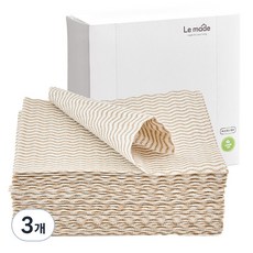 Le made 可水洗嫘縈日常抹布巾, 3個, 50入