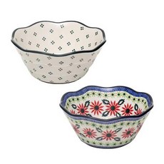 PAWIE Paul 白色花朵麵碗2件組, 1套, 混合色