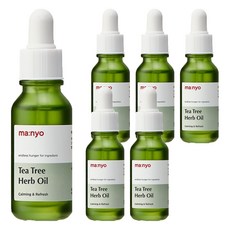 마녀공장 티트리 허브 오일, 20ml, 6개