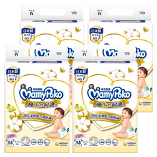 MamyPoko 滿意寶寶 白金極上の呵護黏貼型尿布, M, 248片
