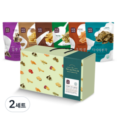 TigakTaegak 綜合脆片禮盒組 3號 6款, 360g, 2組