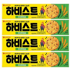 하비스트 오리지널 과자, 100g, 4개