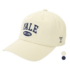 YALE KIDS 兒童拱形標誌棉質棒球帽