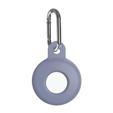 에어태그 솔리드 컬러 케이스, 라벤더, 1개