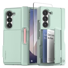 VRS Modern Go Pen Cover 自動轉軸保護 S Pen 卡片收納手機殼 + 保護膜套組