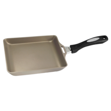 PEACETAR 必仕達 澳洲原礦手工鑄造輕食二代餃子料理鍋 原礦材質導熱迅速 日本食品級樹脂 一體成型, 25cm, 1個