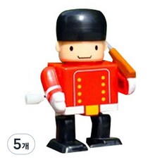 Hans 小士兵發條娃娃其他人物/微縮模型, 5個, 紅色