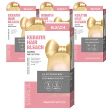 모레모 케라틴 헤어 블리치 탈색제, 80g, 4개