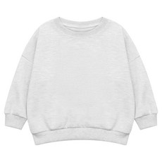 LITTLE RABBIT 家庭日常素色寬鬆版大學T