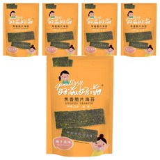 goodies 好滋好滋 焦香脆片海苔 梅子風味, 45g, 5包