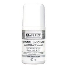 AUS LIFE 澳思萊 無香低調體香劑 60ml 2入組 滾珠設計 敏感肌適用 澳洲原裝, 1組