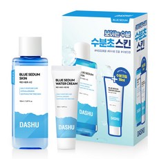 DASHU BOY 藍色水潤草本化妝水 150ml + 水潤霜 50ml 套組, 1個