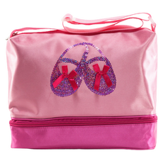 ORANGEDAMOM 兒童亮片蝴蝶結芭蕾舞鞋包