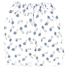 Medico 醫院病床罩 藍色菊花, 1個