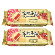 長松食品 蔓越莓酥 台灣好味 好味道好口感, 175g, 2包