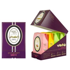 몽베스트 블랜딩 콤부차 달콤한 4가지맛 딸기바나나 유자파인애플 레몬라임 샤인머스캣망고, 5g, 40개입, 1개